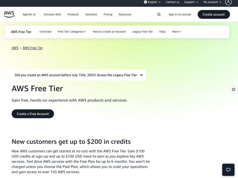 Amazon Web Services (AWS)