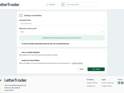 Letter Trader